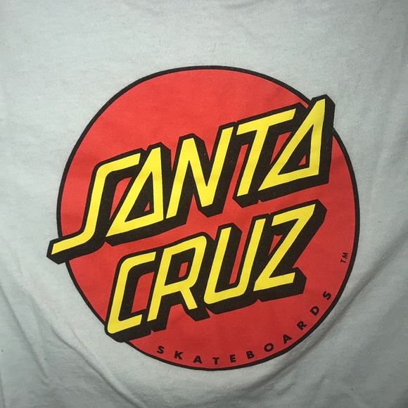 Santa Cruz Skateboarding Cropped Tee - Picture 4 of 4